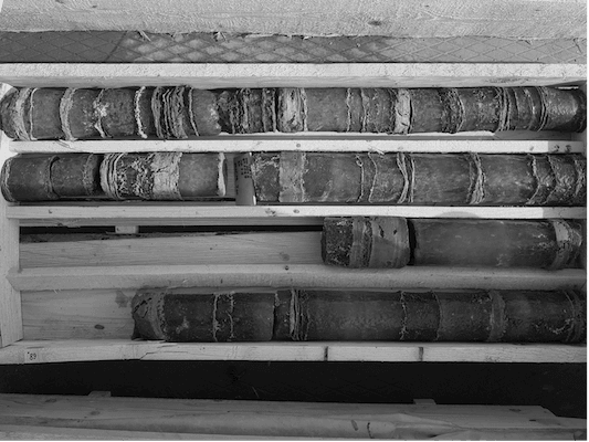 3D holographic truck with lights on the borders on an LED lit road