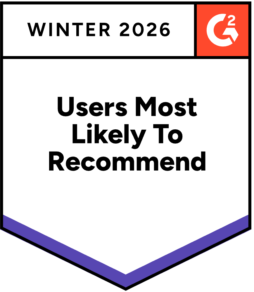 Audit Management - Users Most Likely to Recommend Winter 2026