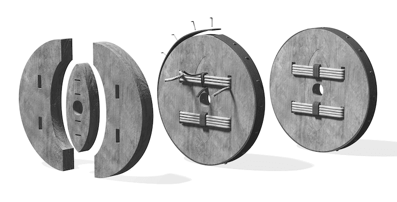 ISO9001 framework principles and clauses visualization